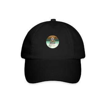 Chemistry Mole Problems - Baseball Cap - black/black - Front