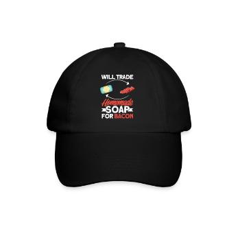 Fabrication de savon Cadeau Fabricant de savon maison - Casquette classique - noir/noir - Devant