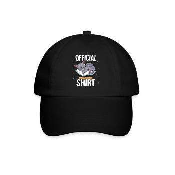 Sleeping Cat Official Napping - Baseball Cap - black/black - Front