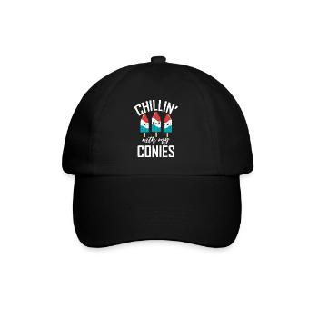 Cadeaux pour amateurs de crème glacée - Casquette classique - noir/noir - Devant