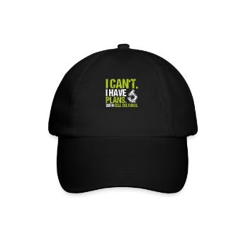 Microbiology Microbiologist Biology Biologist - Baseball Cap - black/black - Front
