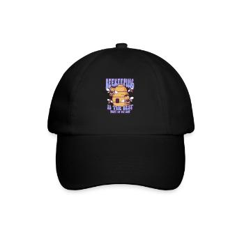 Honey Bee Beekeeping Beekeeper Honeybee Beekeeping - Baseballkappe - Schwarz/Schwarz - Vorne