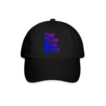 Joueur de fistball masculin Volleyball Fistball - Casquette classique - noir/noir - Devant