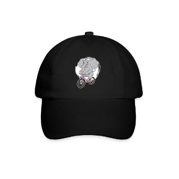 Vélo Elephant Whisperer Animal Zookeeper Bike - Casquette classique - noir/noir - Devant