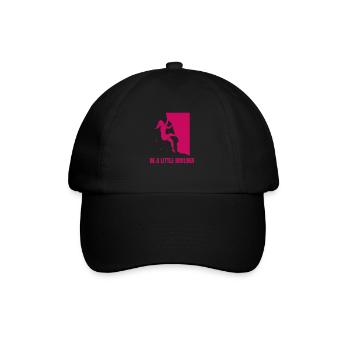 Soyez un peu Boulder Escalade de bloc - Casquette classique - noir/noir - Devant