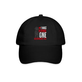 Chien Doodle Black Goldendoodle - Casquette classique - noir/noir - Devant