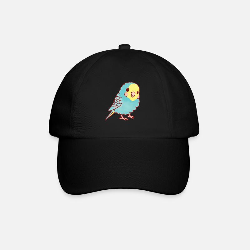 Perruche Kawaii - Casquette classique - noir/noir