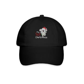 Koala Weihnachten Koalas mon 1er Noël - Casquette classique - noir/noir - Devant