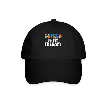 Comics Collector Comic Reader Fictional Characters - Baseball Cap - black/black - Front