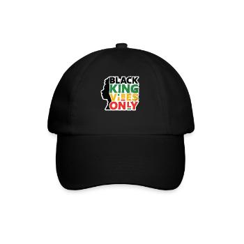 Black King ne résonne qu’avec les traditions - Casquette classique - noir/noir - Devant