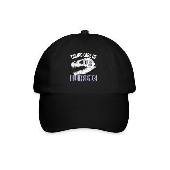 Prendre soin de vieux amis Musée Whisperer - Casquette classique - noir/noir - Devant
