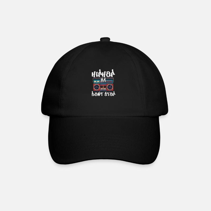 Hip Hop - Baseball Cap - black/black