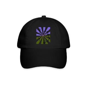 Radiate Cat Cat Soft Kitten Xmas Child - Baseball Cap - black/black - Front