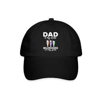 J’adore Milkshakes Milkshake Gift - Casquette classique - noir/noir - Devant