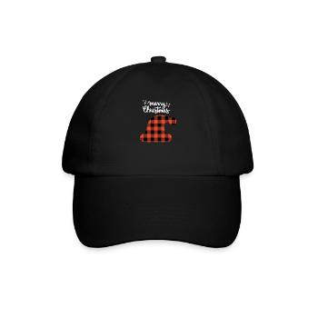 Joyeux Noël Drôle de Chemise de Noël - Casquette classique - noir/noir - Devant