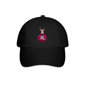 Lama Alpaga - Casquette classique - noir/noir - Devant