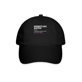 Lutte - Casquette classique - noir/noir - Devant