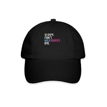 J’adore Milkshakes Milkshake Gift - Casquette classique - noir/noir - Devant
