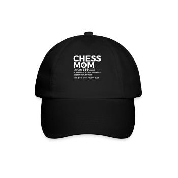 Chess Player - Baseball Cap - black/black - Front
