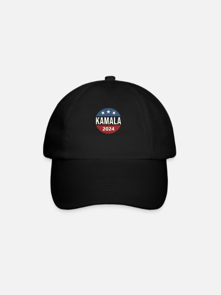 Kamala 2024 - Baseballkappe - Schwarz/Schwarz