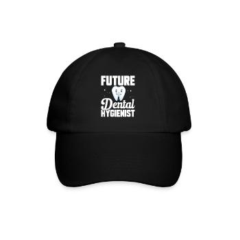Future Dental Hygienist Dentist Student - Baseball Cap - black/black - Front