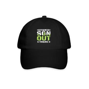 C’est mon fils là-bas tennis - Casquette classique - noir/noir - Devant