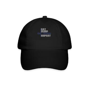 Bicycle Accessories Cyclist Motif - Baseball Cap - black/black - Front