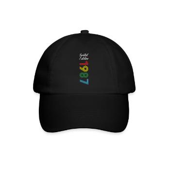 Limited Edition 1987 - Baseballkappe - Schwarz/Schwarz - Vorne