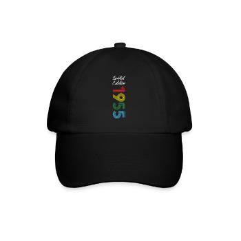Limited Edition 1955 - Baseballkappe - Schwarz/Schwarz - Vorne