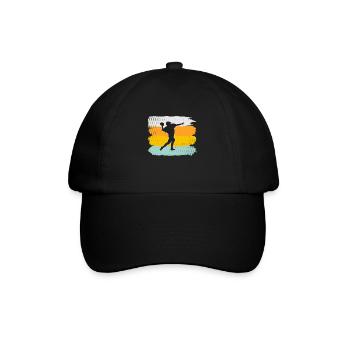 Football Rétro - Casquette classique - noir/noir - Devant