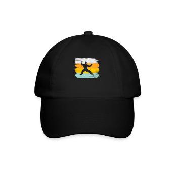 Martial Arts Retro - Baseball Cap - black/black - Front