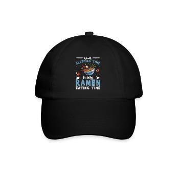 L’heure du coucher est l’heure de mon repas de ramen. - Casquette classique - noir/noir - Devant