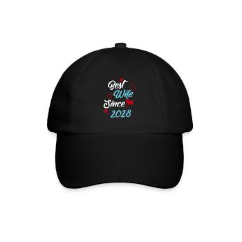 Anniversaire Meilleure épouse depuis 2028 Mariage - Casquette classique - noir/noir - Devant