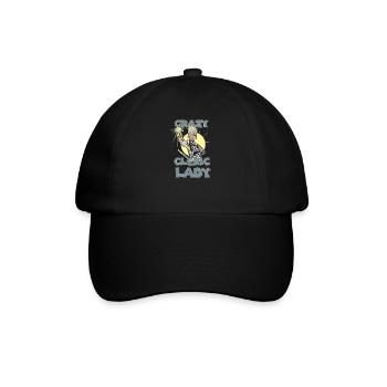 Larp Live Action Role Play NPC Game Master - Baseballkappe - Schwarz/Schwarz - Vorne