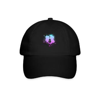Guitar - Baseball Cap - black/black - Front