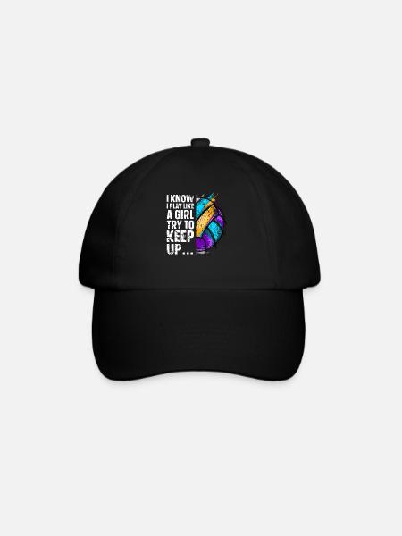 Volley-ball - Casquette classique - noir/noir