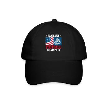 Fantasy Football King Fantasy Football Champ - Baseball Cap - black/black - Front