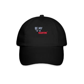 Be My Valentine Idée Cadeau St Valentin Couple - Casquette classique - noir/noir - Devant