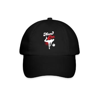 Wurf Profi Hobby Spieler Baseball Pitcher Werfer - Baseballkappe - Schwarz/Schwarz - Vorne