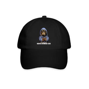 Dackel Hund Dachshund ganz dünnes Eis - Casquette classique - noir/noir - Devant