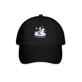 I love beach holiday beach beach beachgoers - Baseball Cap - black/black - Front