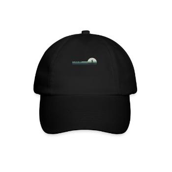 Retro Stand Up Paddler Stand-Up Paddle Sports nautiques - Casquette classique - noir/noir - Devant