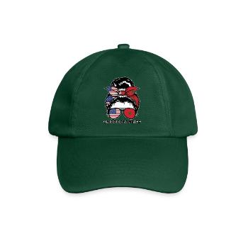 Marokko Marokkaner Marokkanische Wurzeln Geschenk - Baseballkappe - Flaschengrün - Vorne