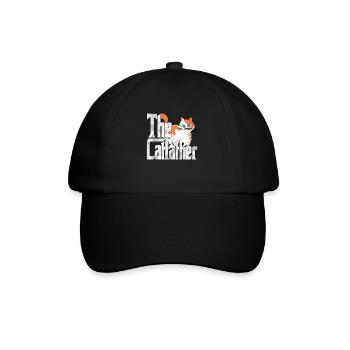Cat Dad The Catfather Crazy Cat Father Kitty Daddy - Casquette classique - noir/noir - Devant