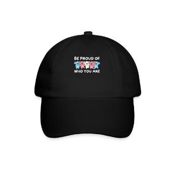 Drapeau trans Gay Pride LGBTQ Koala - Casquette classique - noir/noir - Devant