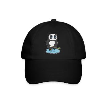 Panda Eishockey Eishockeyschläger - Baseballkappe - Schwarz/Schwarz - Vorne
