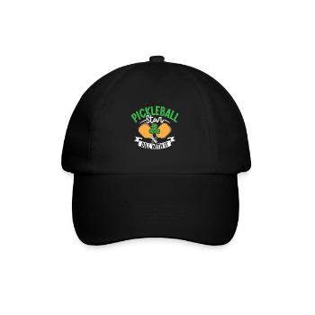 Joueur de pickleball Pickleball Paddle Pickleball - Casquette classique - noir/noir - Devant