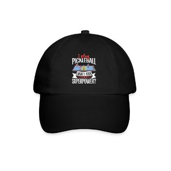 Pickleball Player Pickleball Paddle Pickleball - Baseball Cap - black/black - Front