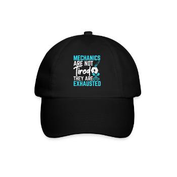 Les mécaniciens ne sont pas fatigués, ils sont épuisés voiture - Casquette classique - noir/noir - Devant