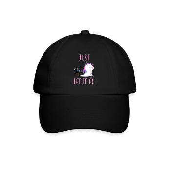 Yoga Unicorn vient de laisser tomber - Casquette classique - noir/noir - Devant